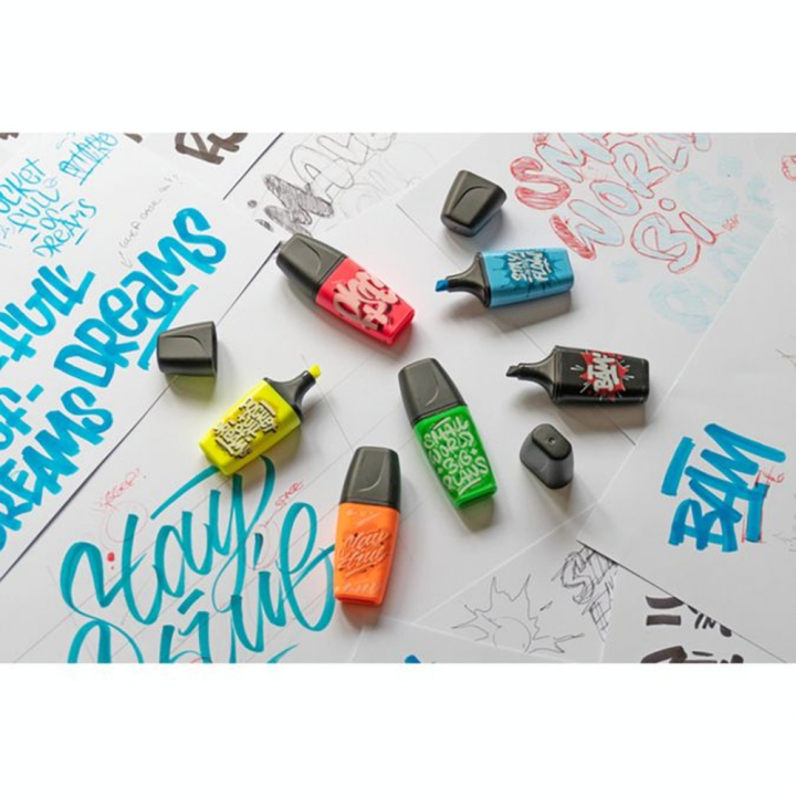 Surligneur BOSS MINI par Snooze One Set 6 couleurs - STABILO - Rougier et Plé