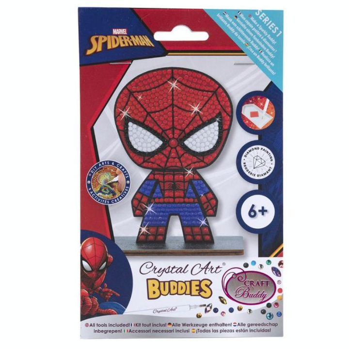 Broderie Diamant Figurine Spider-Man - Crystal Art - Rougier et Plé