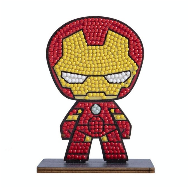 Broderie Diamant Figurine Iron Man - Crystal Art - Rougier et Plé