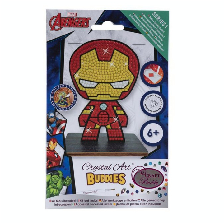 Broderie Diamant Figurine Iron Man - Crystal Art - Rougier et Plé