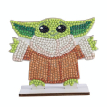 Broderie Diamant Figurine Grogu - Crystal Art - Rougier et Plé
