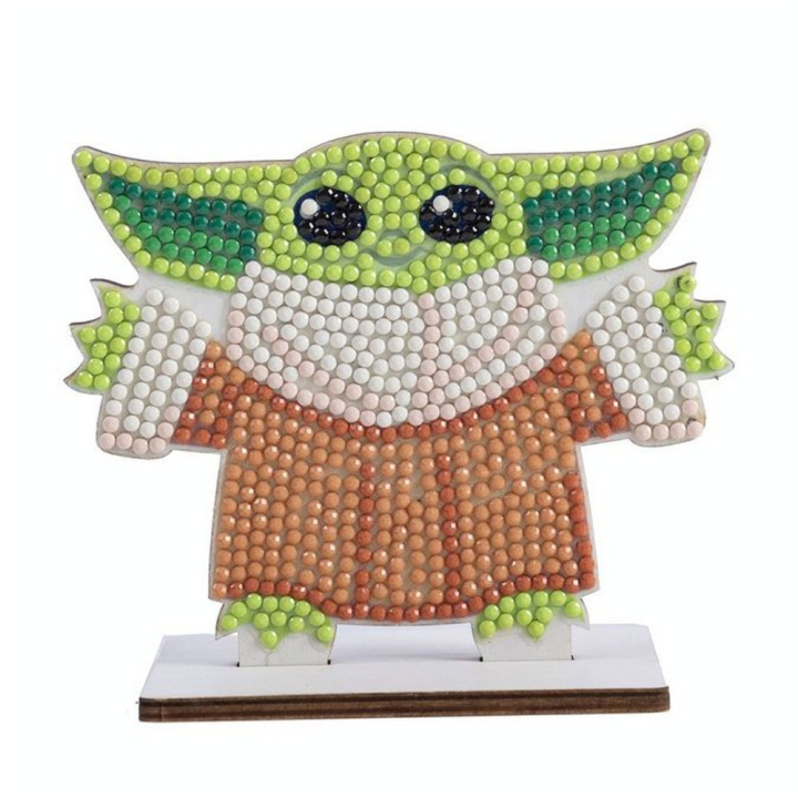 Broderie Diamant Figurine Grogu - Crystal Art - Rougier et Plé