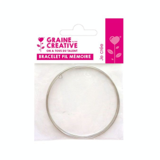 Bracelet fil mémoire 5 tours - Graine Créative - Rougier et Plé