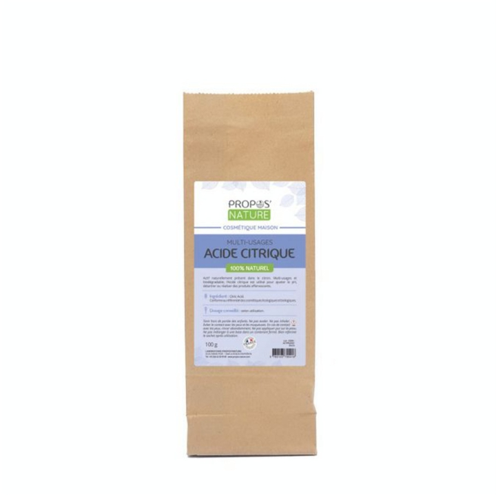 Acide citrique 100 % naturel 100 g - Joli'Essence - Rougier et Plé