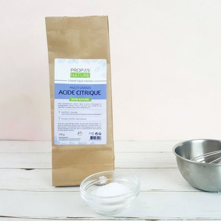 Acide citrique 100 % naturel 100 g - Joli'Essence - Rougier et Plé