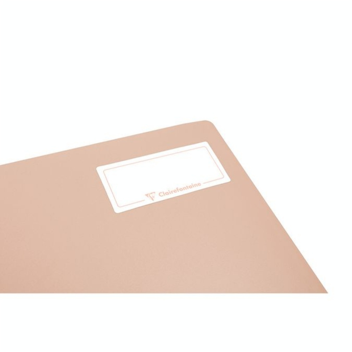 Cahier Grands carreaux Seyès17 x 22 cm 48 pages Koverbook Blush - Clairefontaine - Rougier et Plé