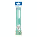 Règle 20 cm New Look Vert transparent - MILAN - Rougier et Plé