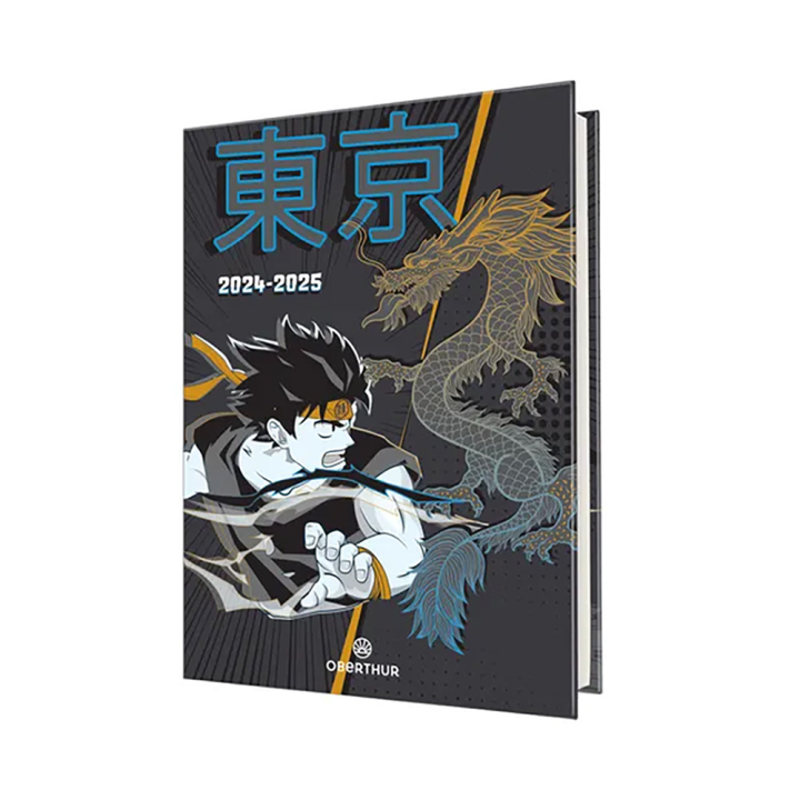 Agenda scolaire 2023-2024 journalier Manga Ville - Editions Oberthur - Rougier et Plé