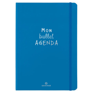 Agenda semainier 2023-2024 21.6 x 15.5 cm Bullet Azur - Editions Oberthur - Rougier et Plé