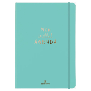Agenda semainier 2023-2024 21.6 x 15.5 cm Bullet Corail - Editions Oberthur - Rougier et Plé