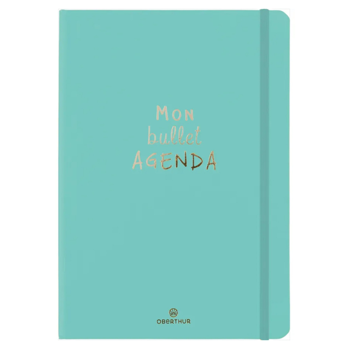 Agenda semainier 2023-2024 21.6 x 15.5 cm Bullet Corail - Editions Oberthur - Rougier et Plé
