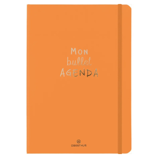 Agenda semainier 2023-2024 21.6 x 15.5 cm Bullet Jaune - Editions Oberthur - Rougier et Plé