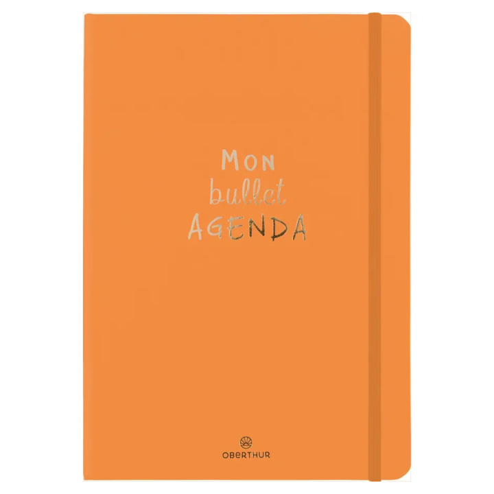 Agenda semainier 2023-2024 21.6 x 15.5 cm Bullet Jaune - Editions Oberthur - Rougier et Plé