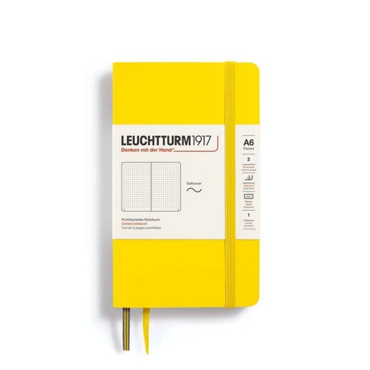 Carnet de notes Souple A6 9 x 15 cm Pointillé - Leuchtturm1917 - Rougier et Plé