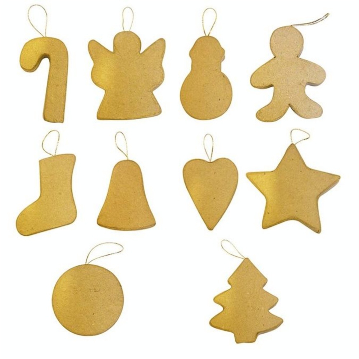 Formes de Noël Lot de 10 pcs - Graine Créative - Rougier et Plé