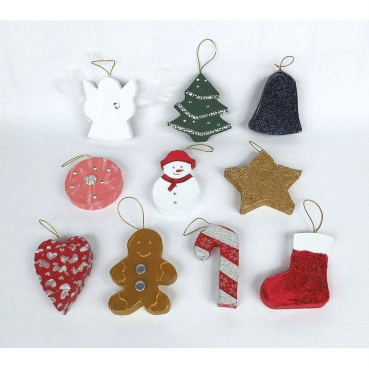 Formes de Noël Lot de 10 pcs - Graine Créative - Rougier et Plé