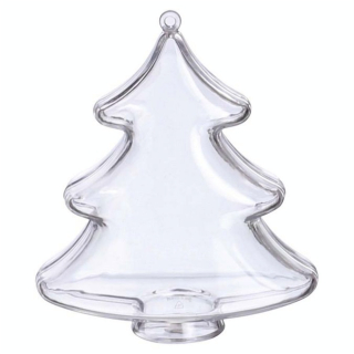 Sapin Plastique Cristal 10 cm - Graine Créative - Rougier et Plé