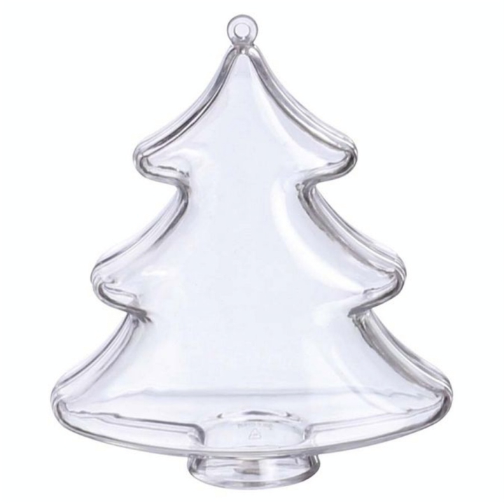 Sapin Plastique Cristal 10 cm - Graine Créative - Rougier et Plé