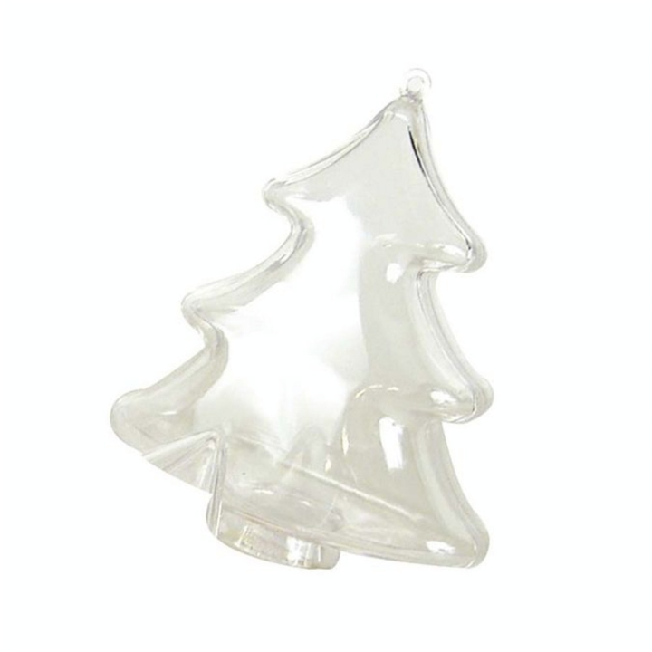 Sapin Plastique Cristal 10 cm - Graine Créative - Rougier et Plé