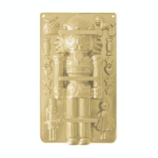 Moule Silicone Casse-Noisette Doré 33,3 x 17,4 cm - ScrapCooking - Rougier et Plé