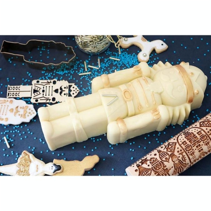 Moule Silicone Casse-Noisette Doré 33,3 x 17,4 cm - ScrapCooking - Rougier et Plé