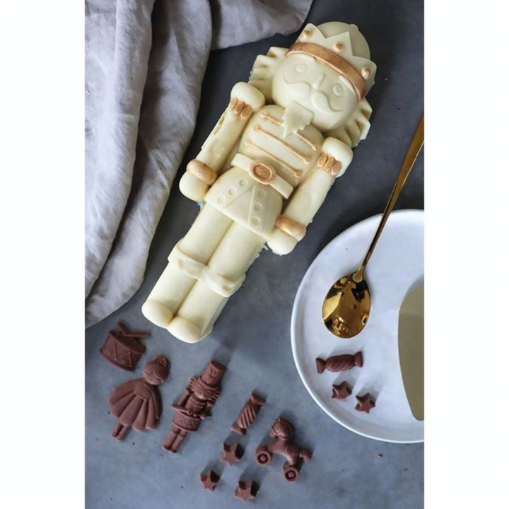 Moule Silicone Casse-Noisette Doré 33,3 x 17,4 cm - ScrapCooking - Rougier et Plé
