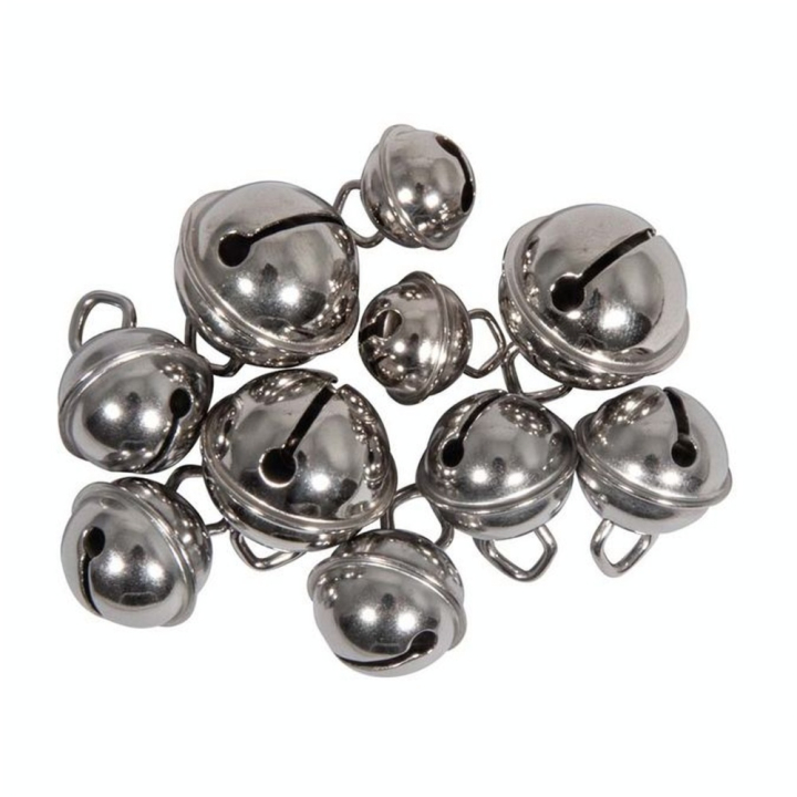 Grelots 10 pcs Couleur argent - Rayher - Rougier et Plé