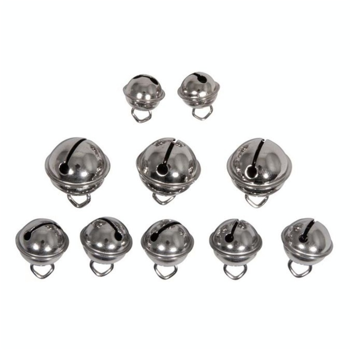 Grelots 10 pcs Couleur argent - Rayher - Rougier et Plé