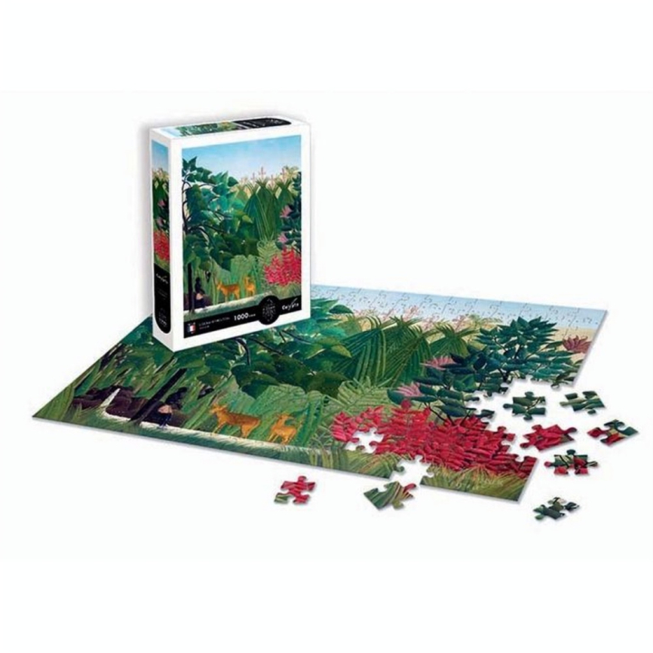 Puzzle 1000 pièces La Cascade Le Douanier Rousseau - Sentosphère - Rougier et Plé