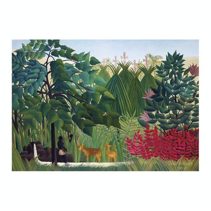 Puzzle 1000 pièces La Cascade Le Douanier Rousseau - Sentosphère - Rougier et Plé