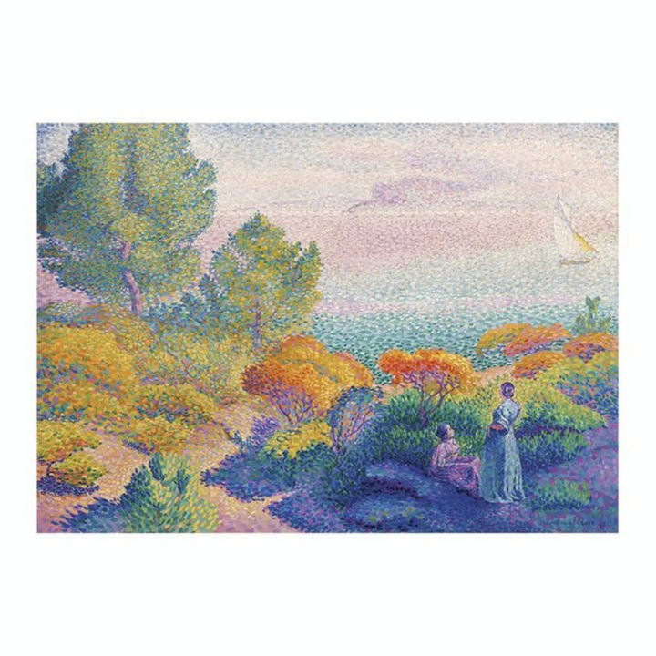 Puzzle 1000 pièces Deux femmes au bord du rivage H-E Cross - Sentosphère - Rougier et Plé