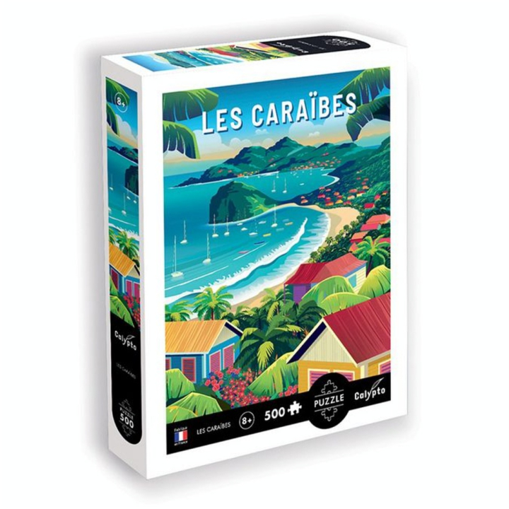 Puzzle 500 pièces Les Caraïbes - Sentosphère - Rougier et Plé