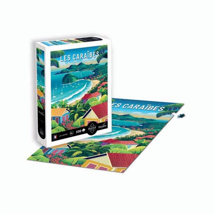Puzzle 500 pièces Les Caraïbes - Sentosphère - Rougier et Plé