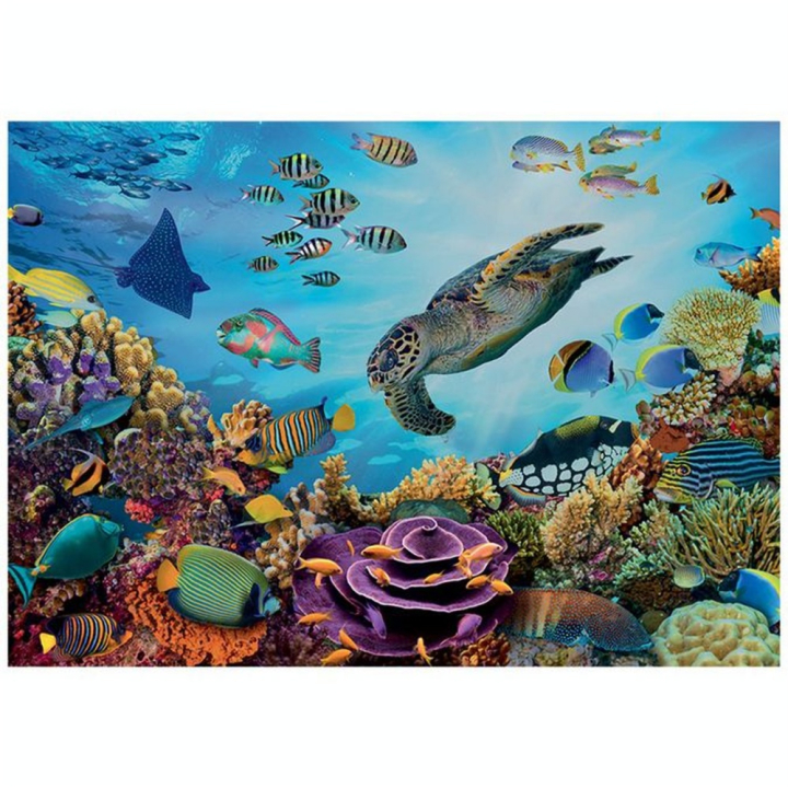 Puzzle 500 pièces XL Fonds marins - Sentosphère - Rougier et Plé