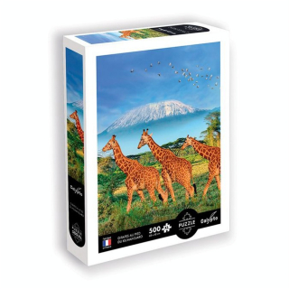 Puzzle 500 pièces XL Girafes - Sentosphère - Rougier et Plé