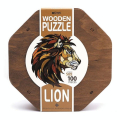 Puzzle en bois 100 pcs ø 20 cm Lion - EWA - Rougier et Plé