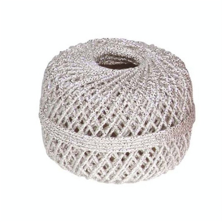 Pelote de Fil Métallisé 20 m x 1 mm Argenté - Clairefontaine - Rougier et Plé