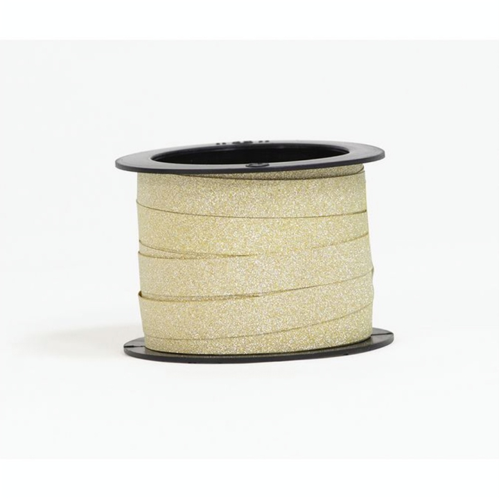Ruban Pailleté en Bobine 10 m x 10 mm Vert/Rouge/Or blanc - Clairefontaine - Rougier et Plé