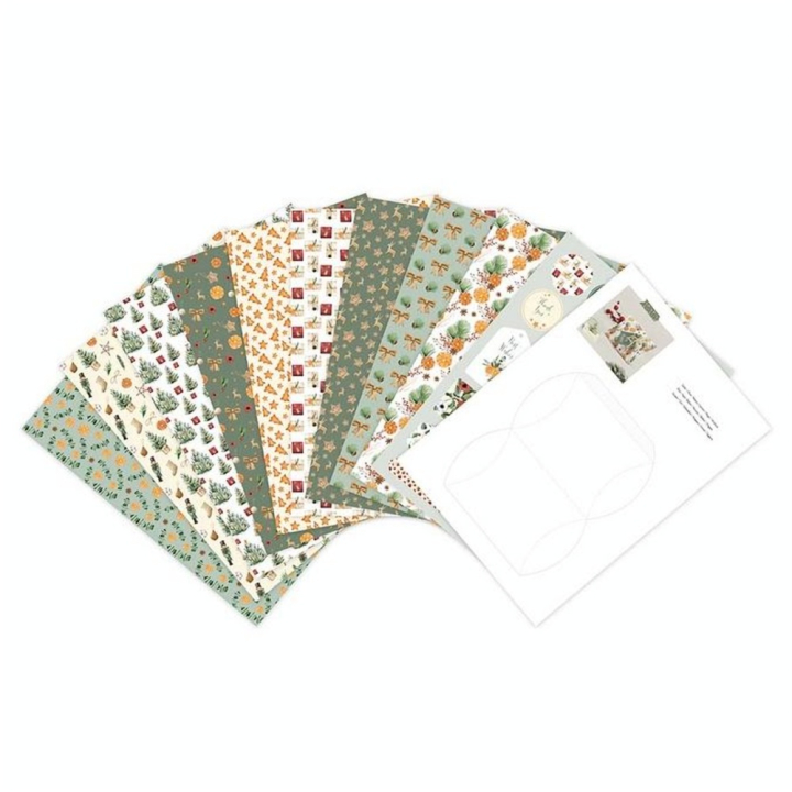 Papier imprimé 21 x 29,7 cm 20 feuilles Noël vitaminé - Clairefontaine - Rougier et Plé