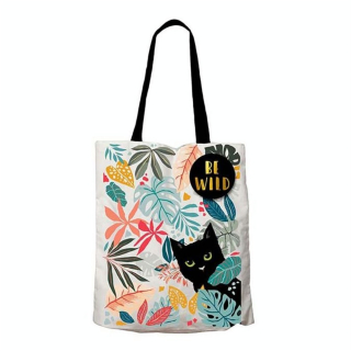 Tote Bag en tissu Be Wild - Cartesdart - Rougier et Plé