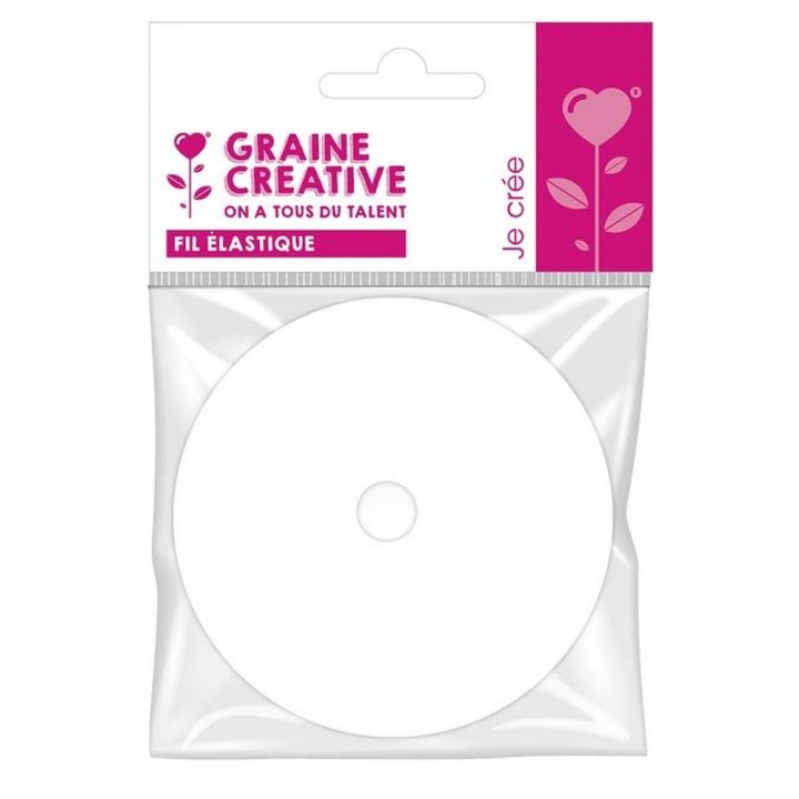 Fil Nylon élastique Transparent ø 0,5 mm x 20 m - Graine Créative - Rougier et Plé