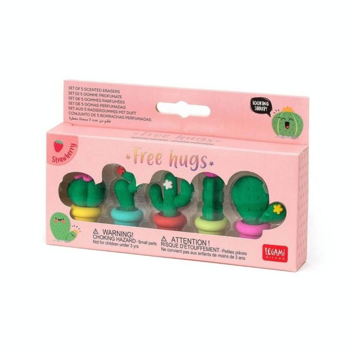 Gommes Parfumées Cactus 5 pcs - Legami - Rougier et Plé
