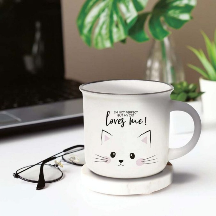 Mug en Porcelaine Chat - Legami - Rougier et Plé