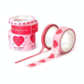 Washi Tape 5 m 5 pcs Cœur - Legami - Rougier et Plé