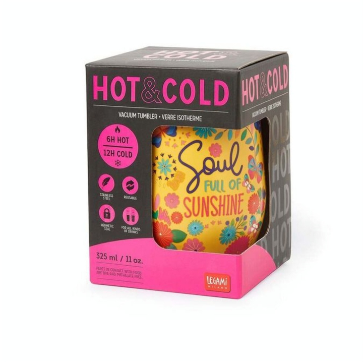 Verre Thermique 325 ml Sunshine - Legami - Rougier et Plé