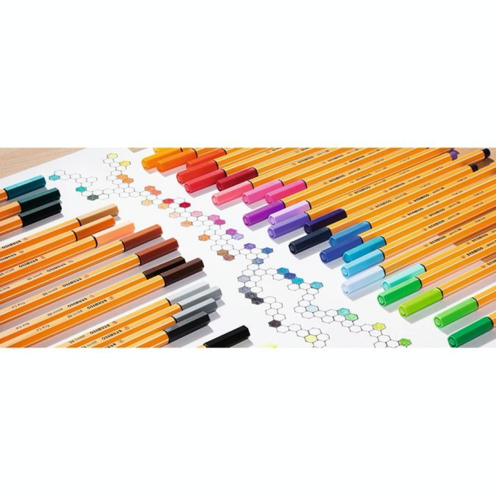 Feutre point 88 Pointe Fine 15 pcs - STABILO - Rougier et Plé