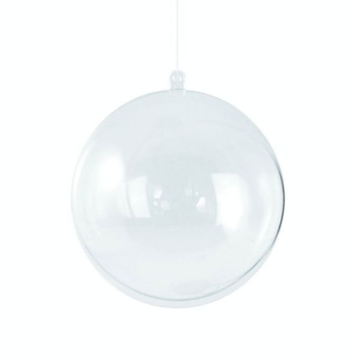 Boule en plexi séparable 16 cm - Rayher - Rougier et Plé