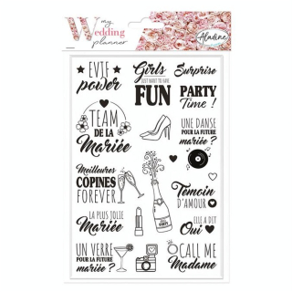Tampon en mousse Wedding planner EVJF - Aladine - Rougier et Plé