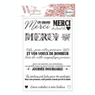 Tampon en mousse Wedding planner Remerciements - Aladine - Rougier et Plé