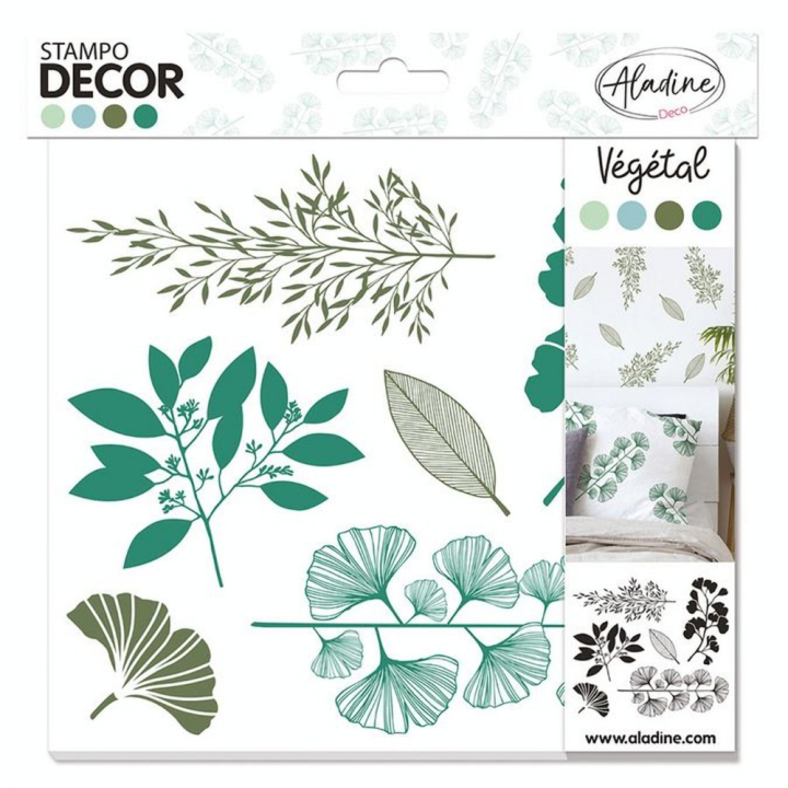 Tampons Stampo décor Végétal - Aladine - Rougier et Plé